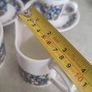 Vintage Retro 1970s Royal Tuscan Nocturne Pattern Set of 6  Cups , 6 Saucers , Cream Jug And Sugar Bowl. Image 6