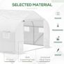 Walk-In Polytunnel Greenhouse 4.5 x 3m Image 3
