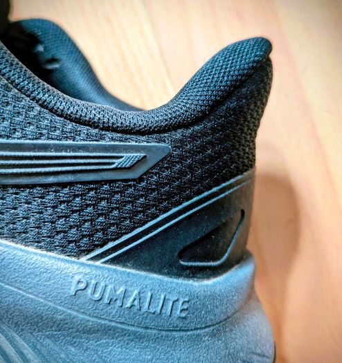 Black Puma Lite runners size 5