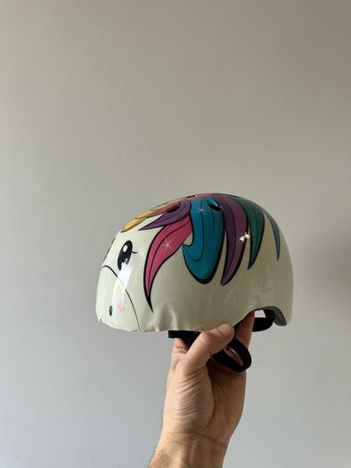 Kids rollerblades & helmet, 3+ years adjustable size