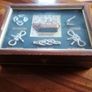 Vintage Heritage Framed Mayflower Ship Model Image 2