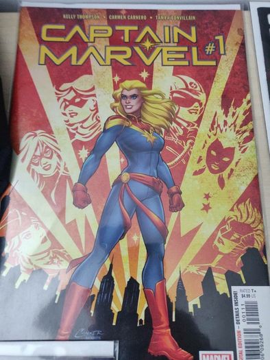 2016 Captain Marvel 1 set