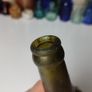 252 - Vintage Green Glass PJ Scanlan and Co Free State Smith Street Cork Collectible Decorative Beer Bottle Image 7