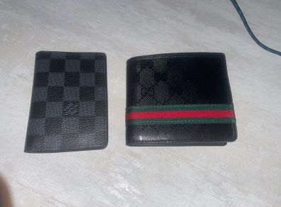 Louis Vuitton & Guicci Wallets