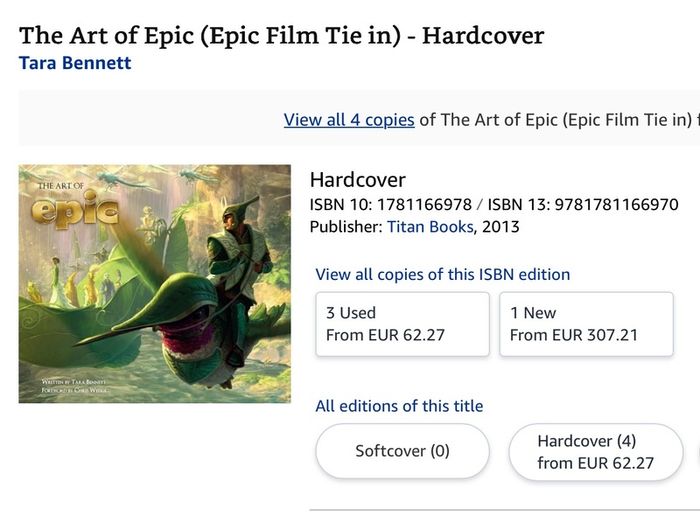 The Art of Epic Book