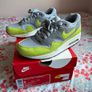 Air Max 1 - Grey/Green Womens Image 3