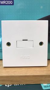 13 Amp Fused Spur White