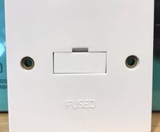 13 Amp Fused Spur White