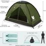 Camping Tent for 1 2 Person Man Waterproof Backpacking Tents Easy Setup Lightweight for Hiking Backyard MULTIPLE COLOURS AVAILABLE, SEE PHOTOS (FREE POSTAGE) Image 4