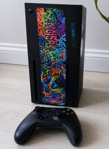 Xbox Series X, barely used, with controller