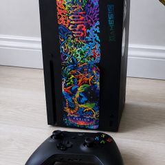Xbox Series X, barely used, with controller