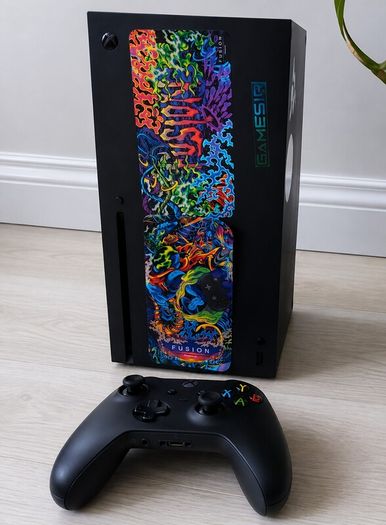 Xbox Series X, barely used, with controller