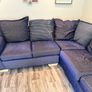 Navy Corner Sofa Image 2