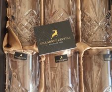 Killarney Crystal High Ball Glasses