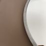 oval mirror 60x35 - silver frame Image 4