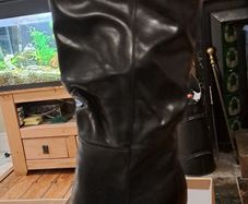 Black boots High heels size 10 or 43