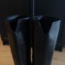 Massimo Dutti Women's Black Leather boots Image 3