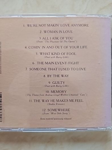 Barbara Streisand CD - Greatest Hits...And More