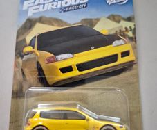 Hot Wheels Honda Civic EG Fast and Furious