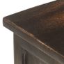 Coffee Table Black 90x50x40 cm Solid Mango Wood Image 3