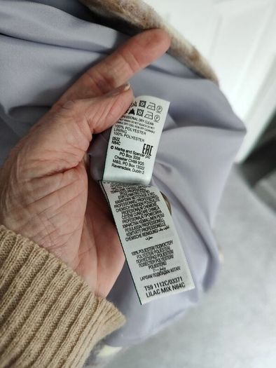 Ladies coat  Mark's and Spencer Size 20