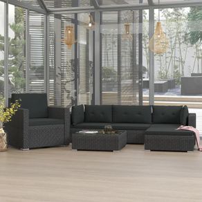 Free Delivery - Garden Rattan Corner Set