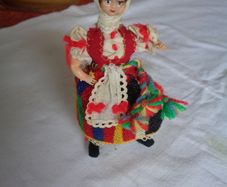 Doll in Native Costume from Cyprus for Sale