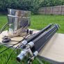 The Nautical is a large floor lamp with a tripod Image 8