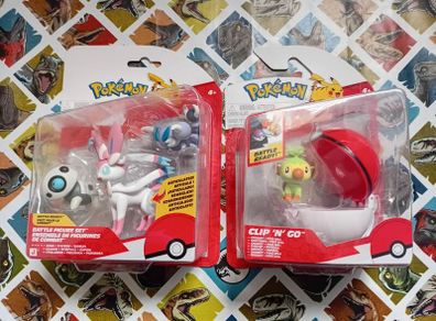 Pokemon figure x2