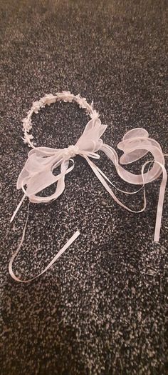 Communion White Head piece (7&8yrs)