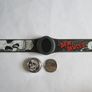 Slap-on Watch - Black Rubber Band with Skulls Image 10