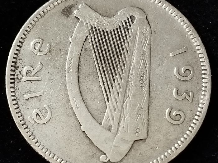 Ireland - 1939 - Shilling - Silver - KM.14 - [313]