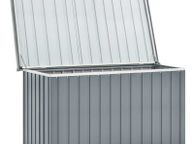 main image for ad vidaXL Garden Storage Box Grey 149x99x93 cm