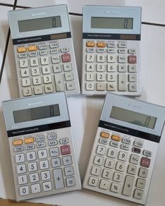Sharp calculators