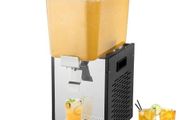 Commercial Beverage Dispenser, 18 L Juice Dispenser, 300W 304 Stainless Steel Food Grade Ice Tea Drink Machine
