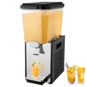 Commercial Beverage Dispenser, 18 L Juice Dispenser, 300W 304 Stainless Steel Food Grade Ice Tea Drink Machine