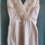 French Connection Hermione Barley Sugar beaded cross back Sz 8 - Bnwt Rrp 210 Euro Image 10