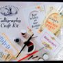 Brand New Sealed House of Crafts Calligraphy Kit Image 8