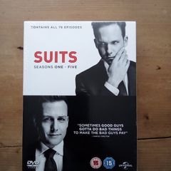 Suits Season 1 - 5 DVD Boxset - New & Sealed