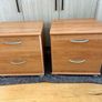 x2 Bedside Lockers Image 2
