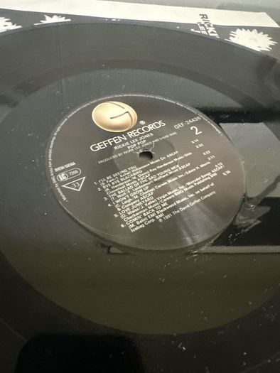 Rickie Lee Jones Pop Pop vinyl album