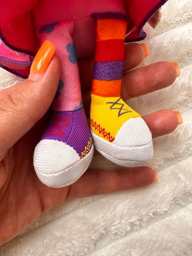 Zingzillas Panzee Soft Plush Cbeebies 2009 Mini approx. 22 cm. Vivid Used Dirty Please see photos