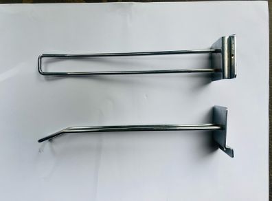 Slatwall Hooks - 10 Inch Double Bar - 80 Cent Each!