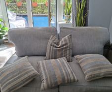 Complete Cushion Set for a 2 Seater Sofa plus 4 pillows