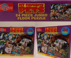 My Favourite Pets Jumbo Giant Floor Puzzle