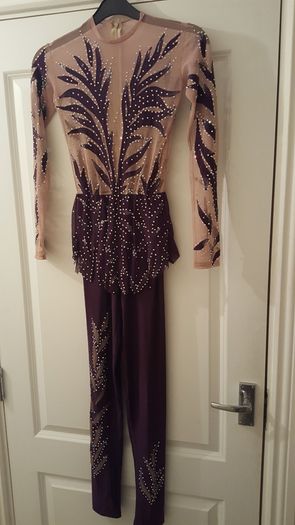 Leotard with leggings size 10-12 y