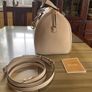 Michael Kors SALE  new with tags on  cream Grayson medium duffle satchel Image 9