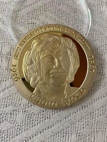 Kevin Lynch Solid Gold Medal