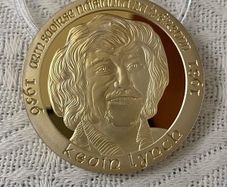 Kevin Lynch Solid Gold Medal
