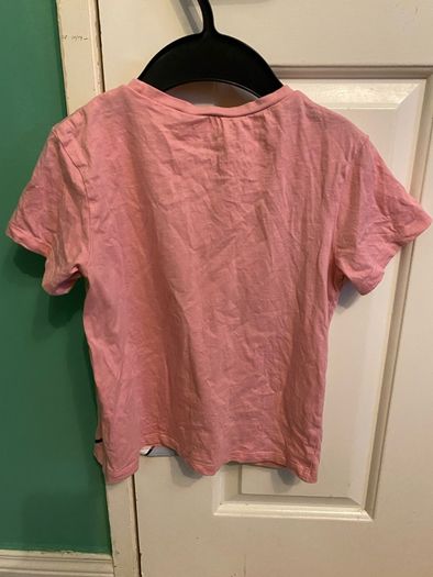 H&M girl's t shirt Minnie Mouse 122 128 pink